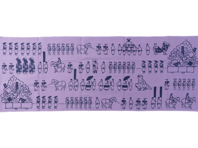 オリジナル手ぬぐい_【2025年限定色】_三社大祭 紫紺 – 東北