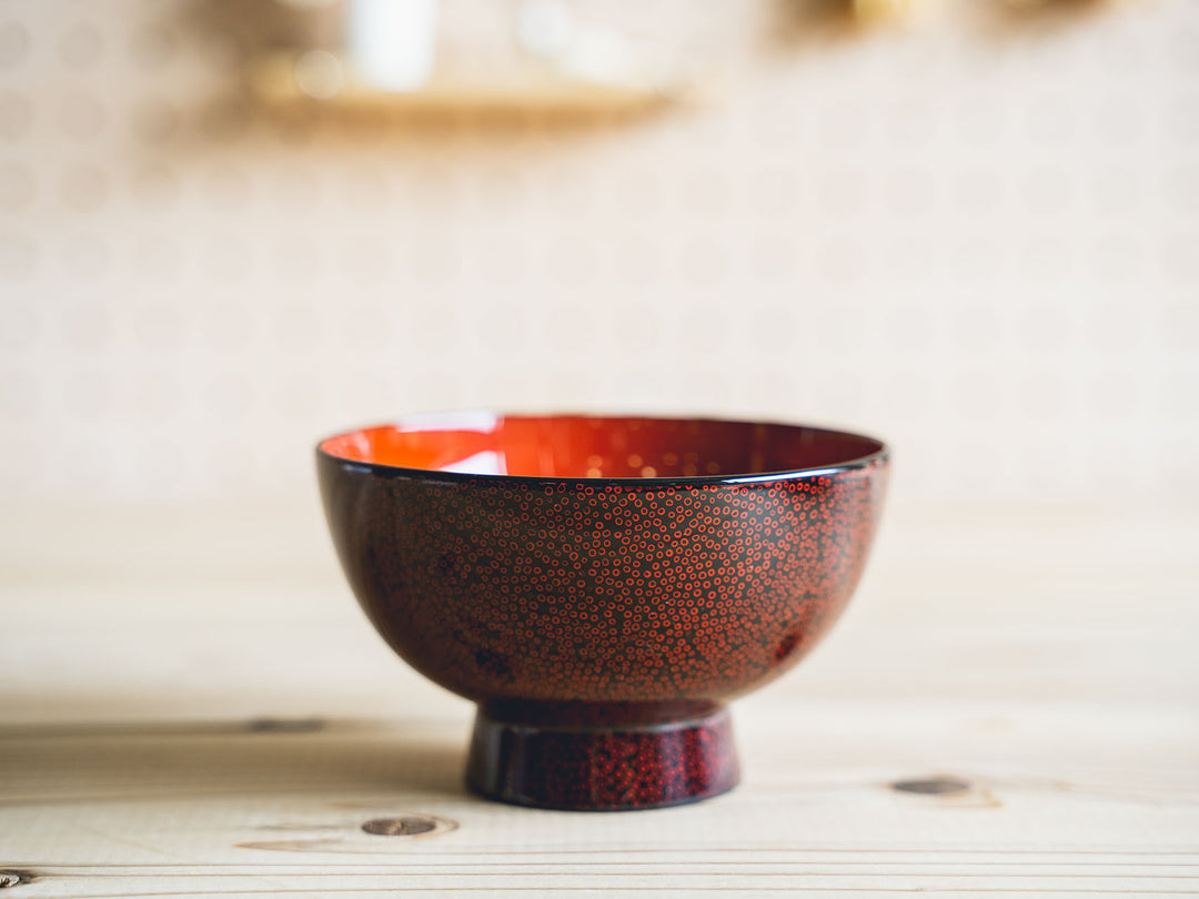小林漆器_汁椀 七々子塗 黒 – 東北スタンダードマーケット