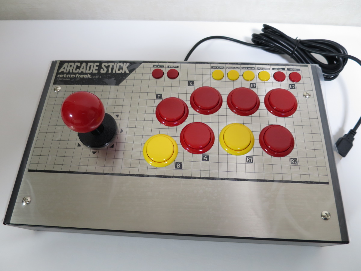 レトロフリーク用アーケードスティック（CY-RF-8） レビュー | tokui55.com