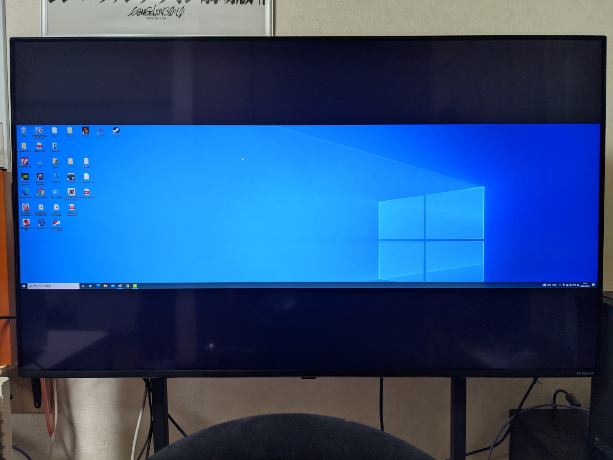 4Kテレビ「LG 49NANO86JNA」をPC用ゲーミングモニターとして使う