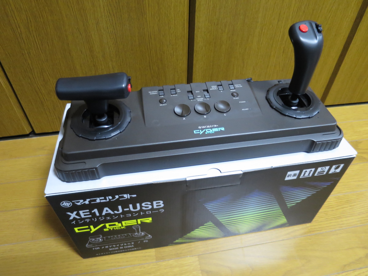 メガドライブミニ2をサイバースティックでプレイ | tokui55.com