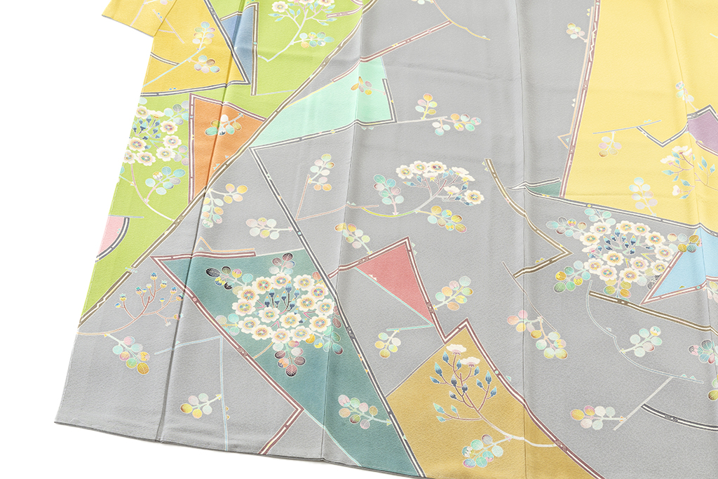 中町博志作 本加賀友禅 訪問着 「清楚」 | 特選きものコレクション