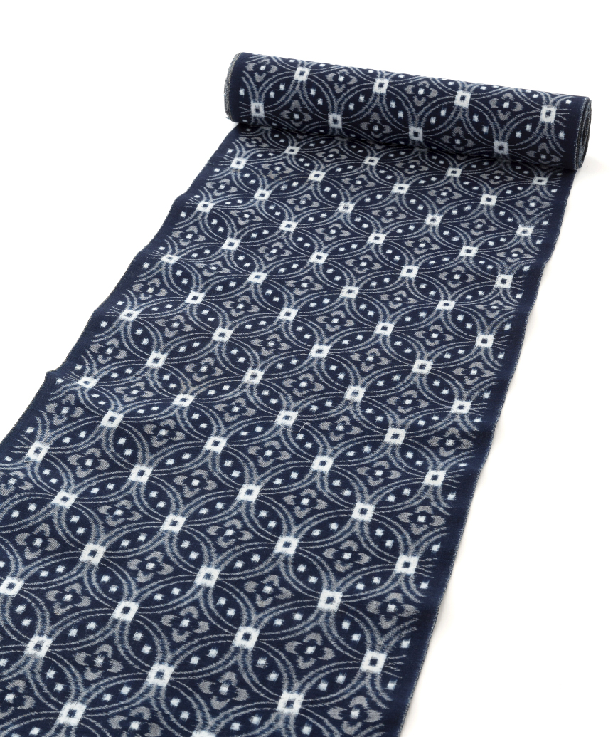 小川内弘作 重要無形文化財 久留米絣 着尺 未仕立て品 | 特選きもの