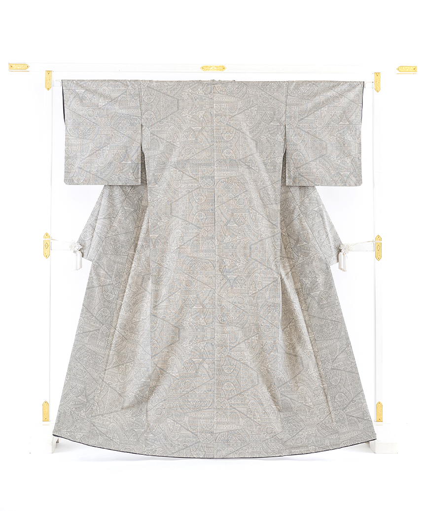 藤絹織物製 本場大島紬 都喜エ門 9マルキ絣 | 特選きものコレクション