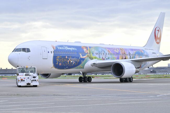 ディズニー特別機」が30日に徳島へ おどりフェスタに合わせ、JALが運航