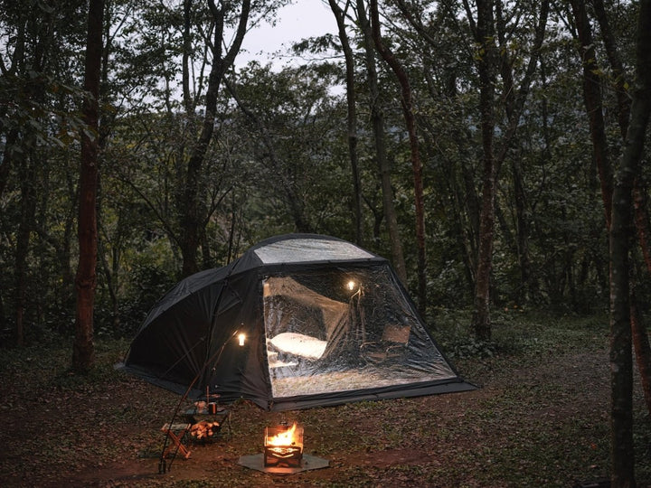 テンビ専用TPUブラック黒(3〜4人用テント / シェルターテント