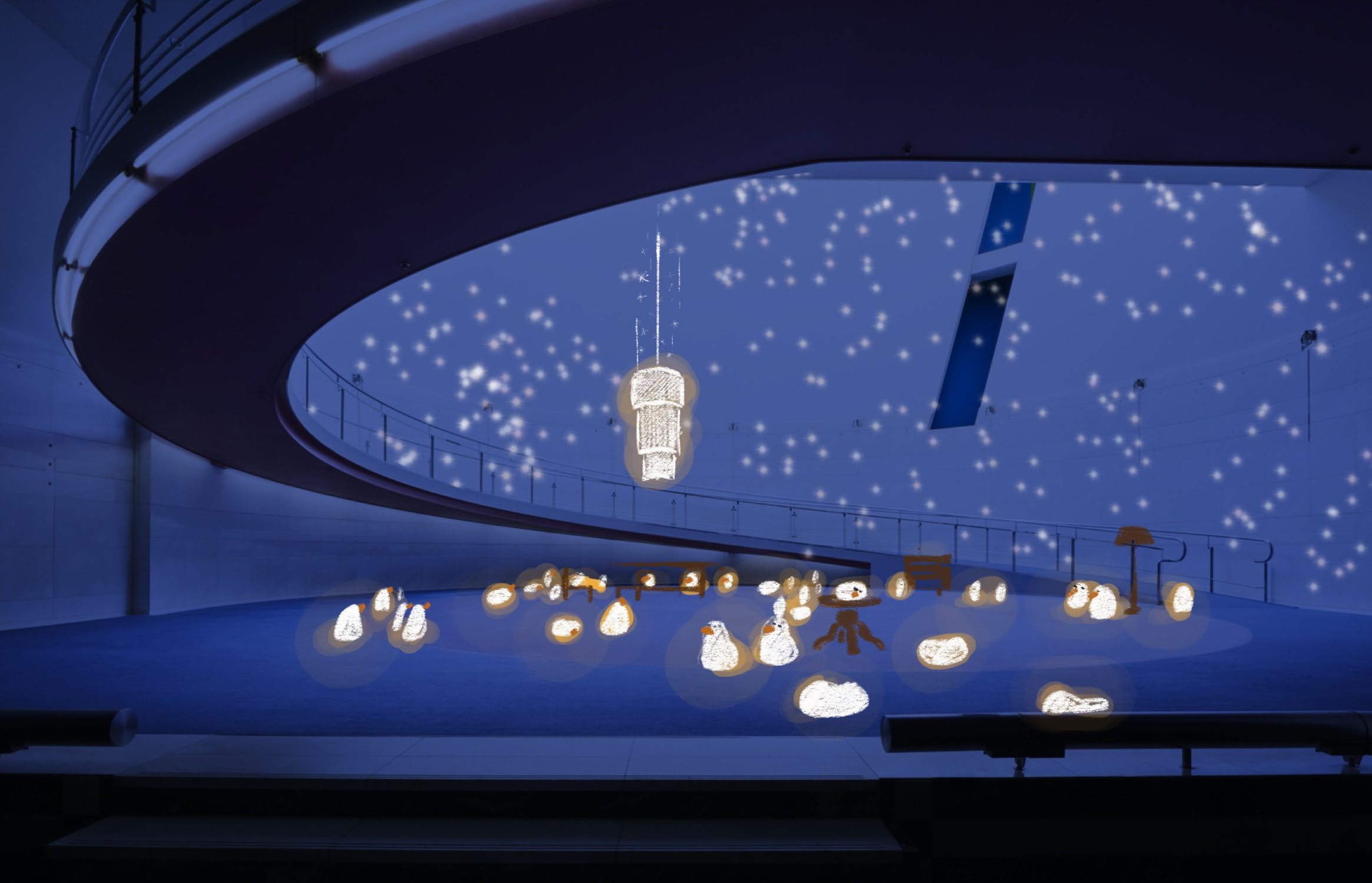 アーティストfoxco展覧会「The Longest Night」 1/8よりスパイラル