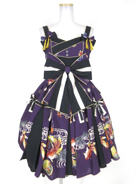 Metamorphose 乙女の白昼夢タックジャンパースカート メタモルフォーゼ