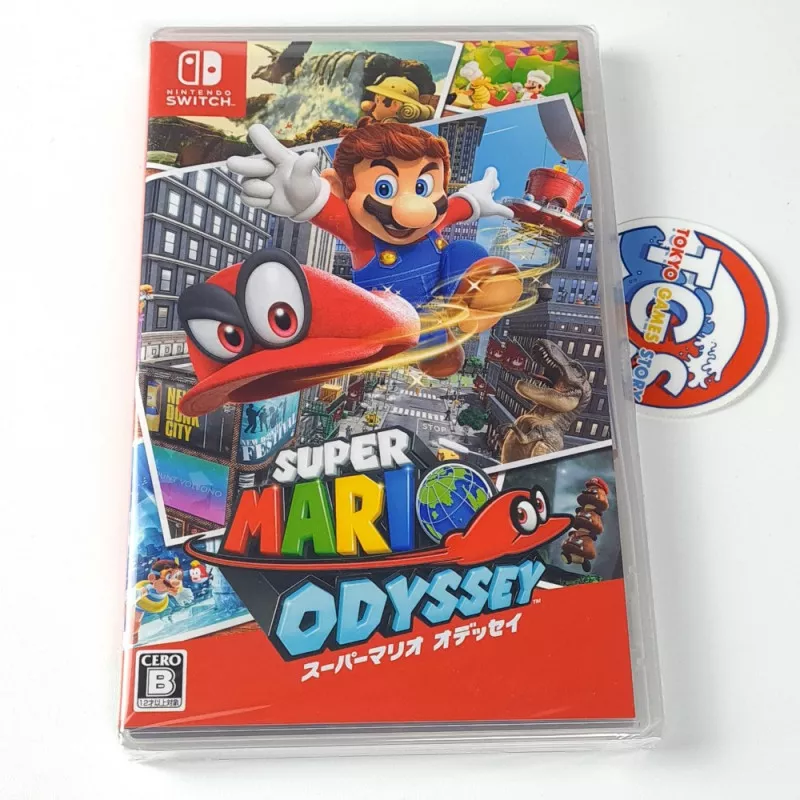 Super Mario Odyssey Nintendo Switch Japan Physical Game In Multi