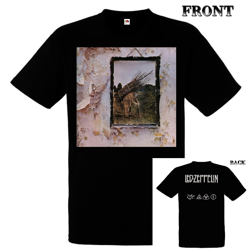 Led Zeppelin】ロックTシャツ メンズ バンドTシャツ メンズ Led