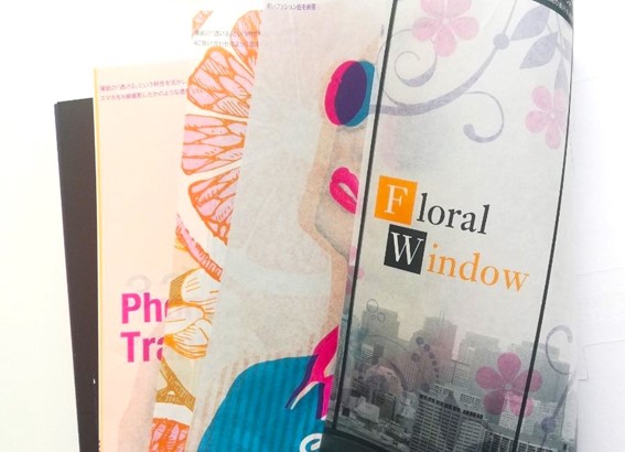 デザインのひきだし50』に弊社薄紙の特色両面印刷デザインが掲載され