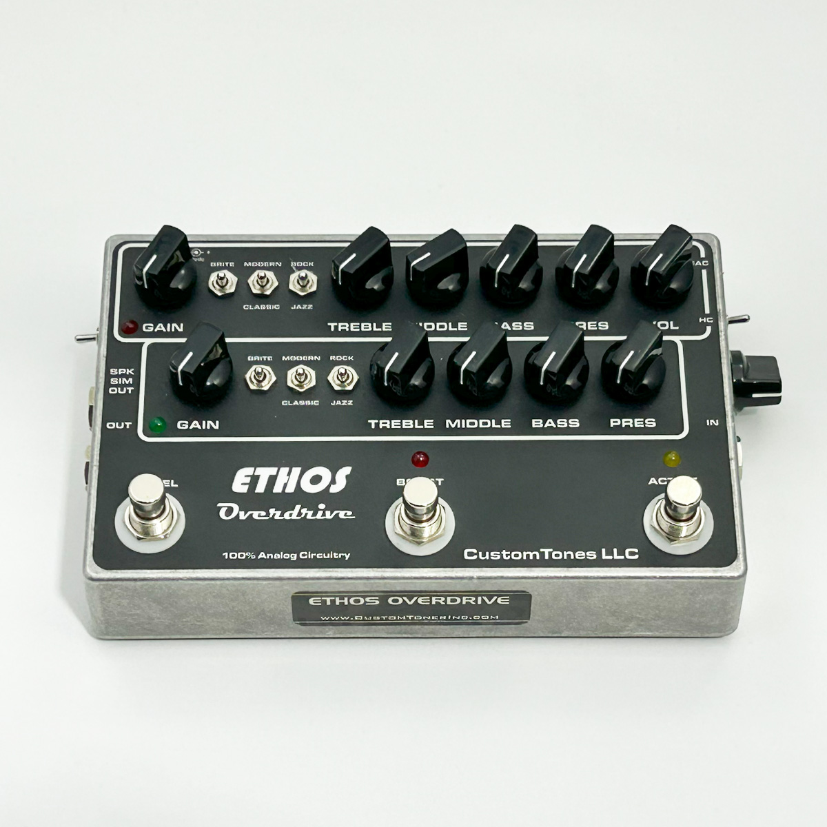 Custom Tones Ethos Overdrive with TLE / Classic Switch（管理番号