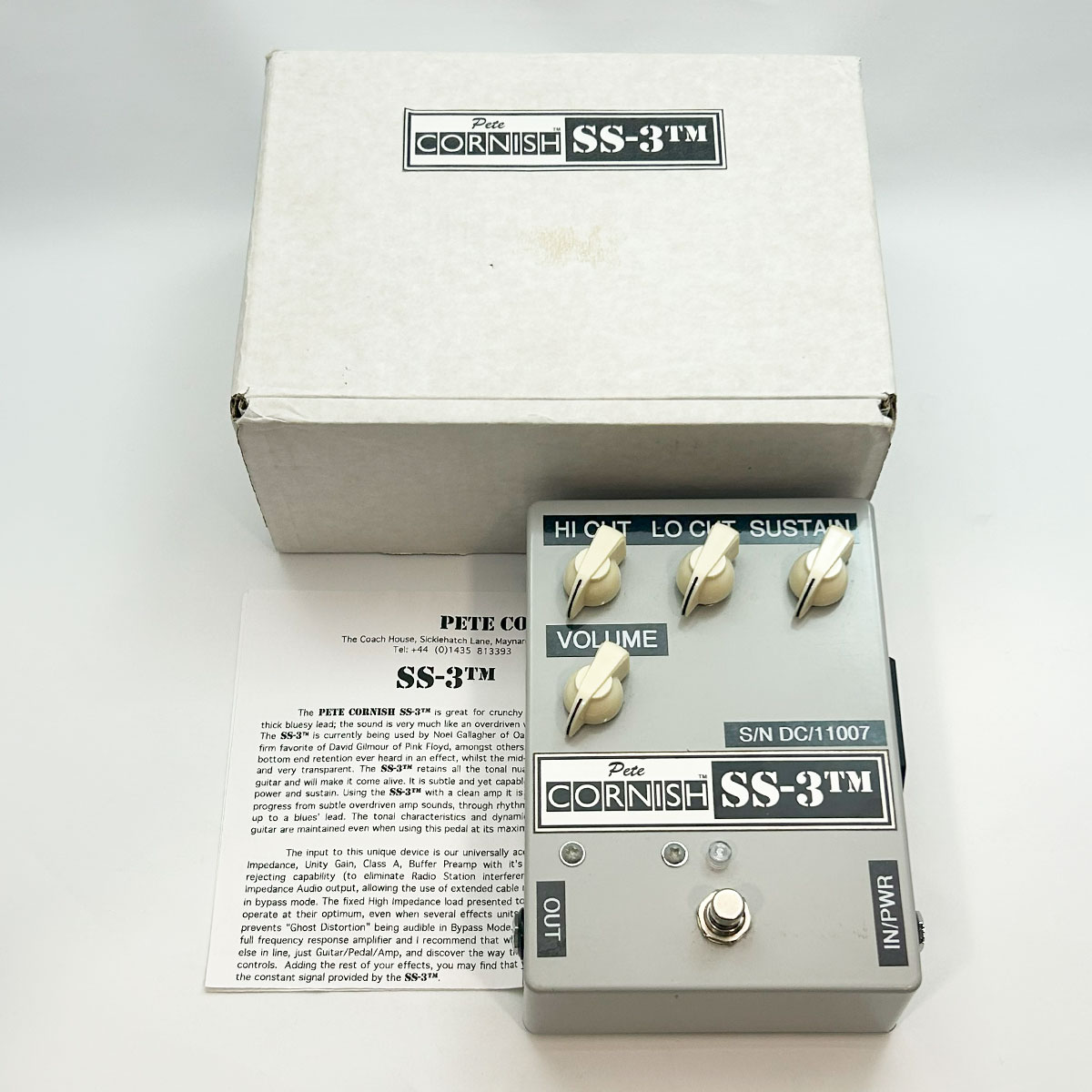 PeteCORNISH SS-3 (管理番号：825) - TOKYO EFFECTOR