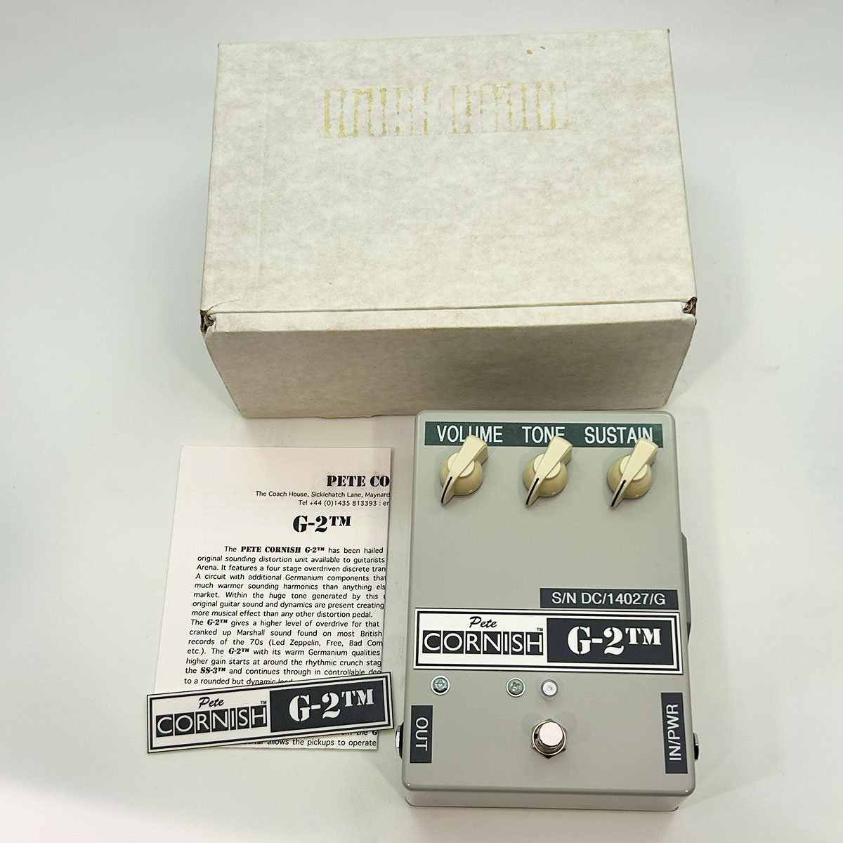 PeteCORNISH G-2 (管理番号：1032) - TOKYO EFFECTOR