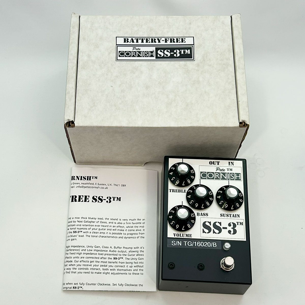 PeteCORNISH SS-3 (管理番号：1097) - TOKYO EFFECTOR