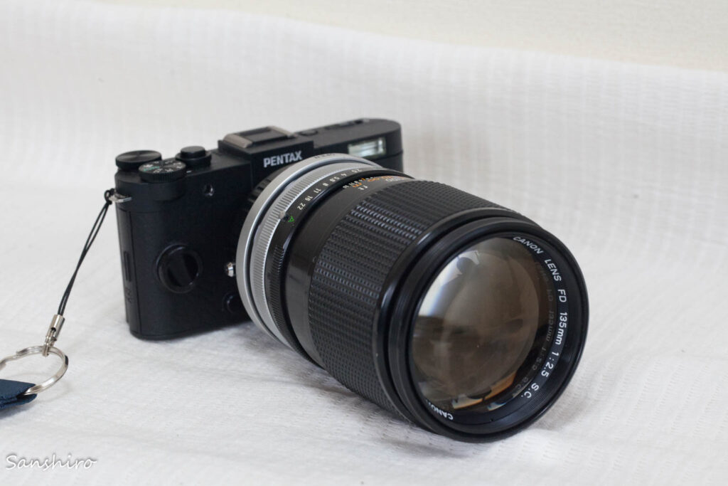 Canon FD 135mm F2.5 S.C. － キヤノン FD135mm F2.5 S.C.