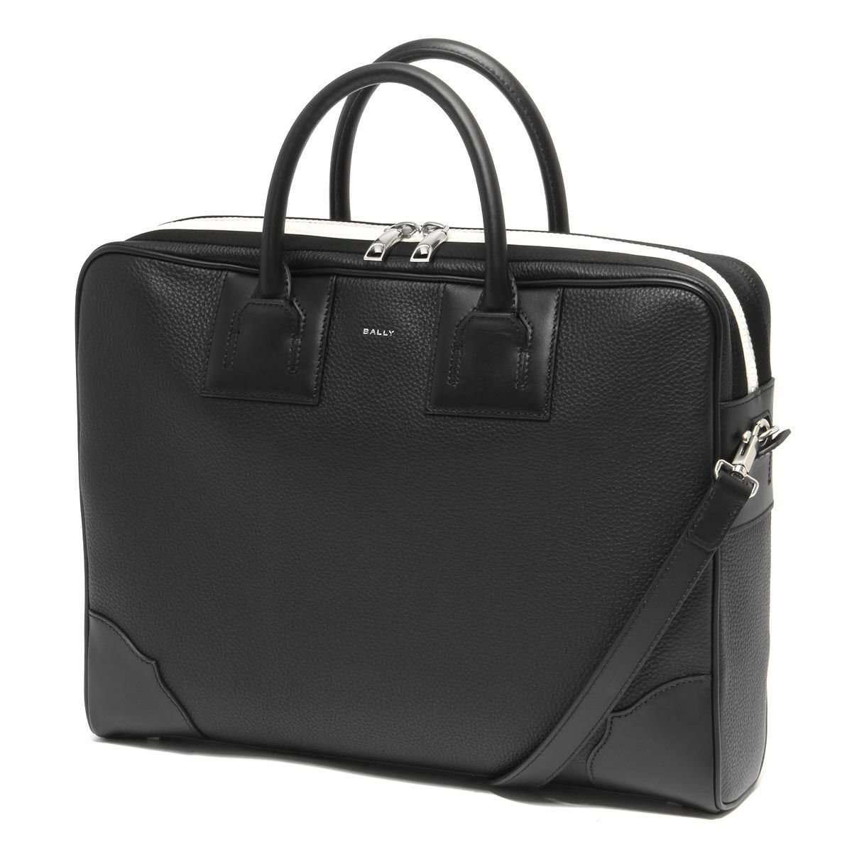 てつ BALLY ビジネスバッグ ブリーフ トレスポ レザー 南京 A4 てつ様