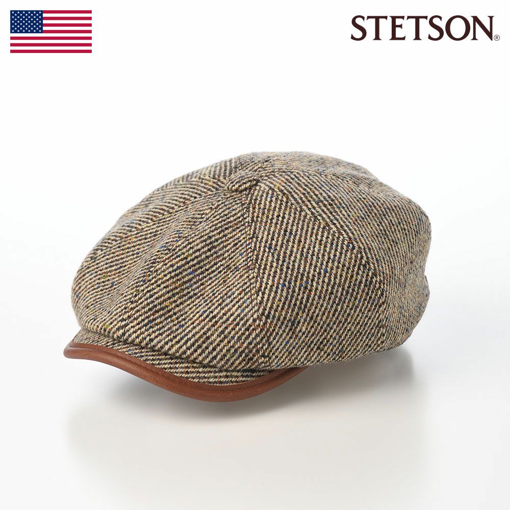 ステットソン キャスケット IRISH TWEED CASQUETTE（アイリッシュ