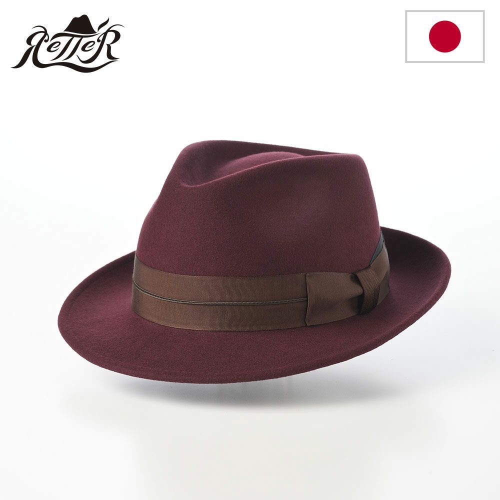 ノックス フェルトハット Rabbit Fur Fedora Hat（ラビットファー