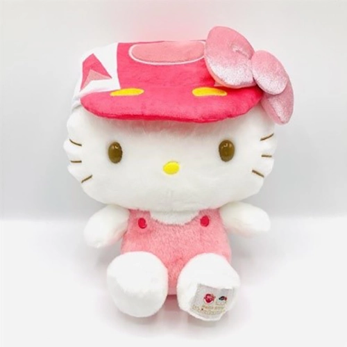 ハローキティ 新選組ぬいぐるみ 旗付き ハローキティ新幹線」に