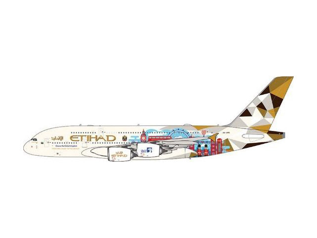 Aviation 400 A380-800 エティハド航空 「Choose the United Kingdom