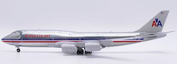 JC Wings 747-8i アメリカン航空 Fantasy+ N748AA ポリッシュ仕上げ 1