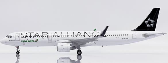 JC Wings A321 エバー航空 Star Alliance B-16206 1/200 [XX20204]