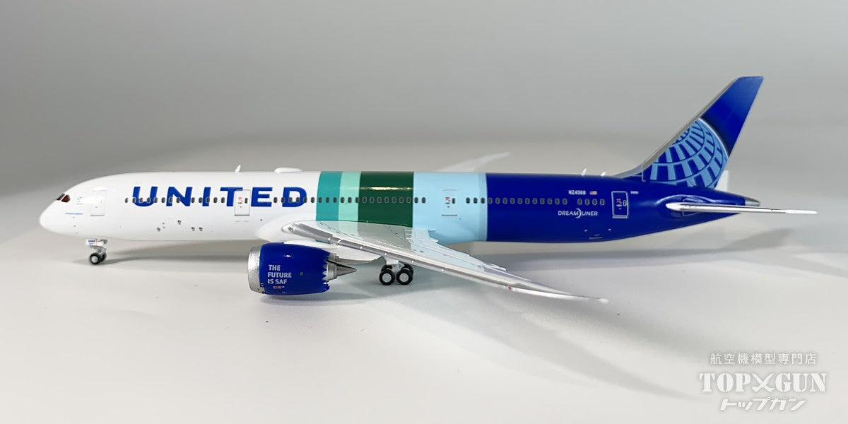 GeminiJets 787-9 ユナイテッド航空 「The Future is SAF」 N24988 1