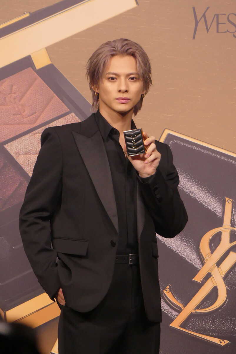 Number_i 平野紫耀「キラキラ活かしたメイクアップになっていて