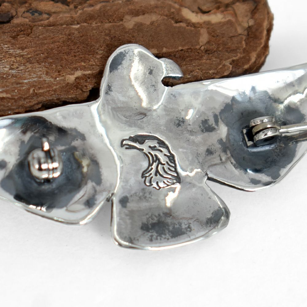 ラリースミス (LARRY SMITH) OPEN WING THUNDERBIRD PIN (ARROW