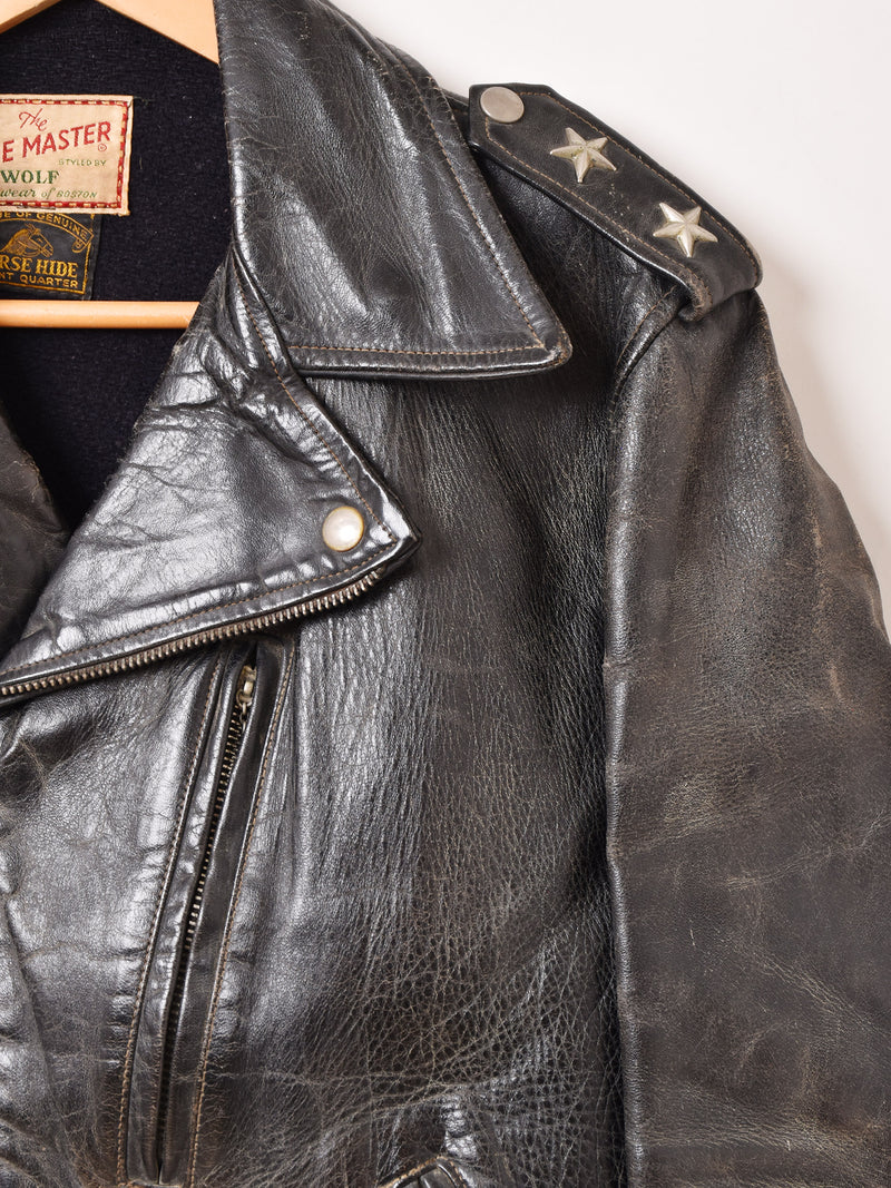 50's The GUIDE MASTER WOLF モーターサイクルジャケット – 古着屋Top