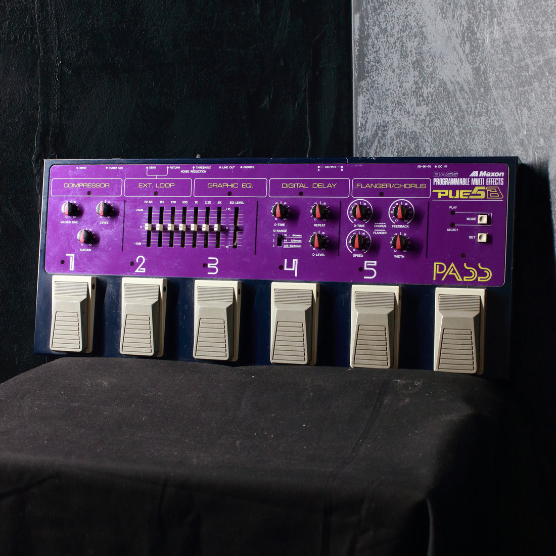 Maxon PUE5B Bass Multi Effects Pedal 1989 – Topshelf Instruments