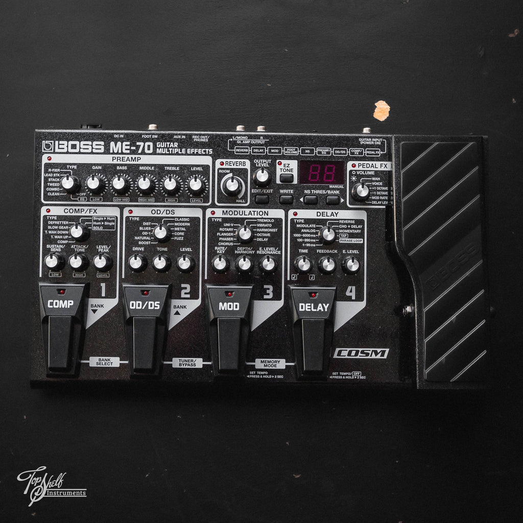Boss ME-70 Guitar Multi Effects Unit – Topshelf Instruments