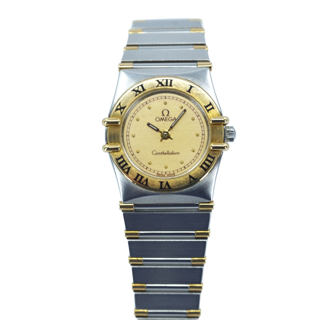 オメガ OMEGA コンステレーション SS×K18YG 1270.10.00 コンビ