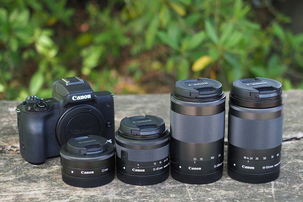 Canon EOS Kiss M EF-M18-150 レンズキット ブラック キヤノン EOS