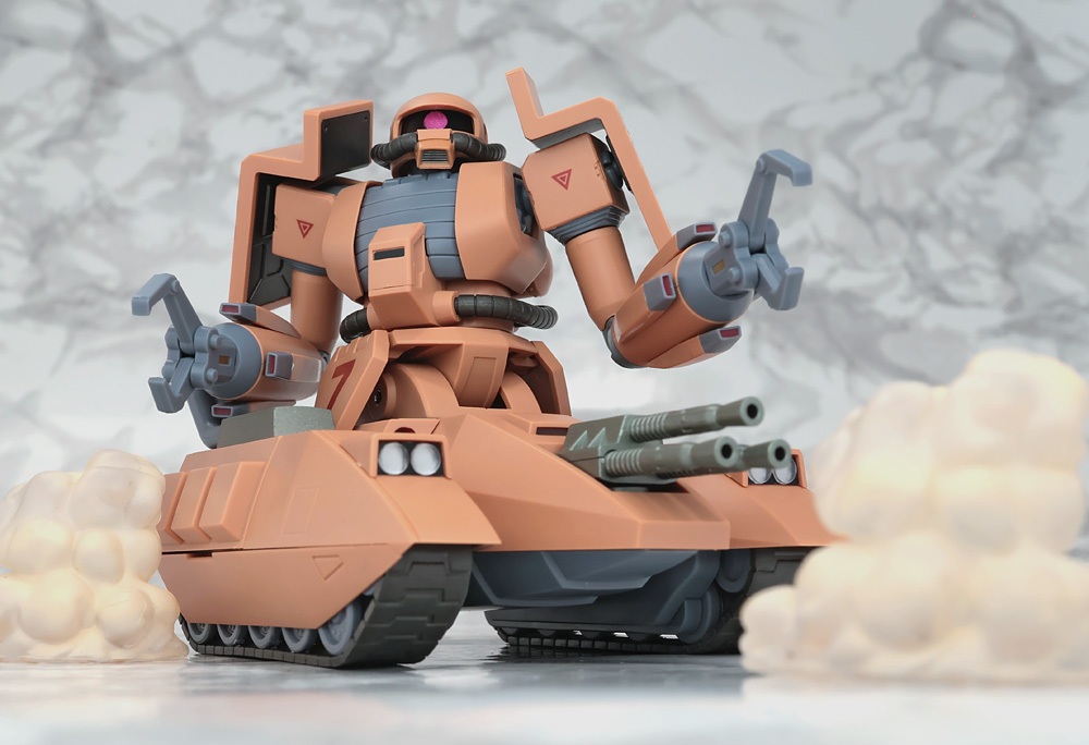 とろ＋ひまつぶし | ROBOT魂[SIDE MS]：MS-06V ザクタンク（サンド