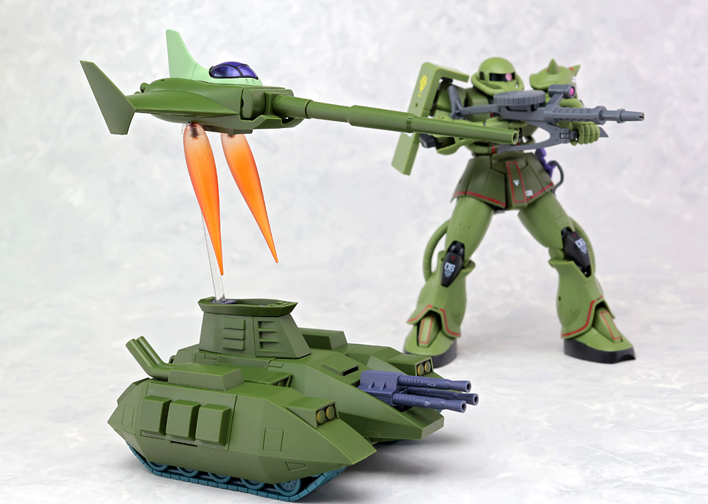 とろ＋ひまつぶし | ROBOT魂[SIDE MS]：MS-06FS ガルマ専用ザクll＆