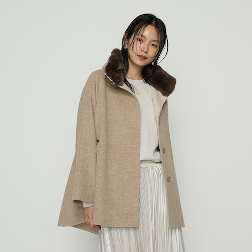 K.T KIYOKO TAKASE」定番アイテム“アンゴラウールAラインショート