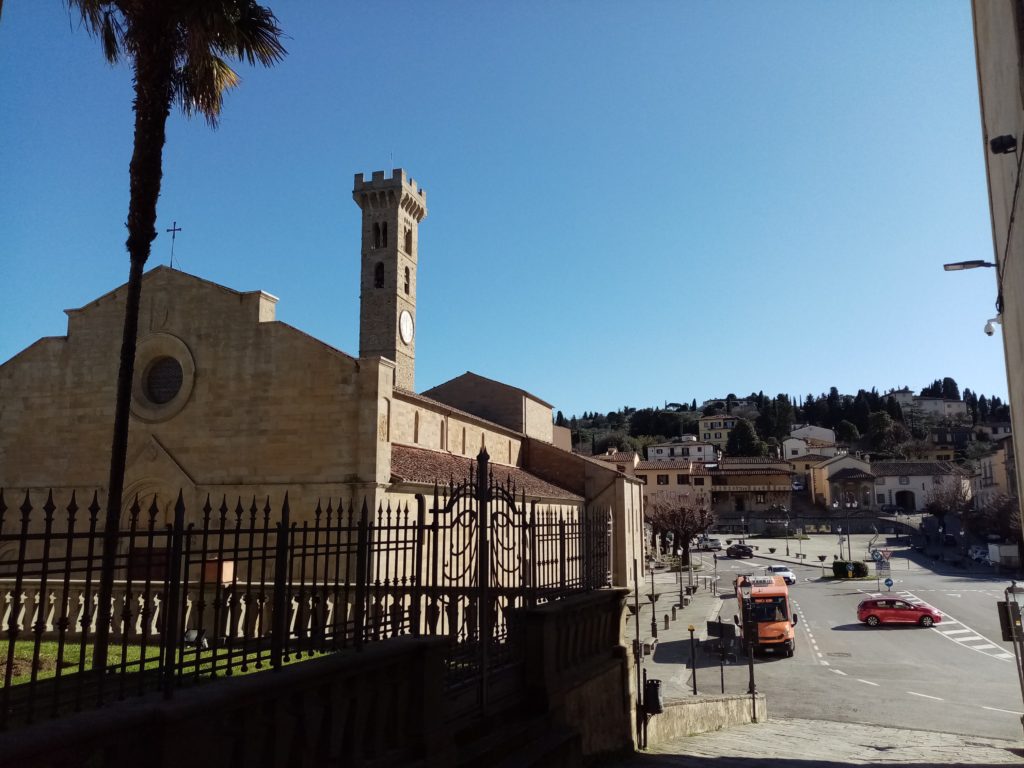 フィレンツェの丘の上「フィエーゾレ」へ、市バスに揺られて行って