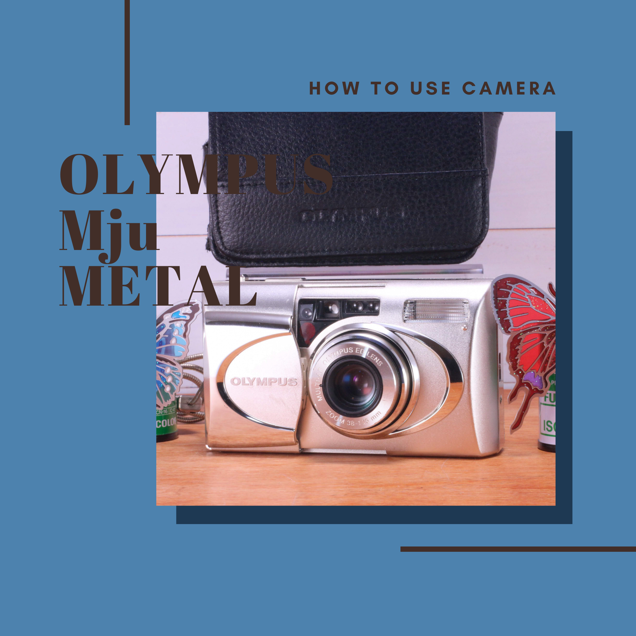 OLYMPUS Mju METAL の使い方 | Totte Me Camera
