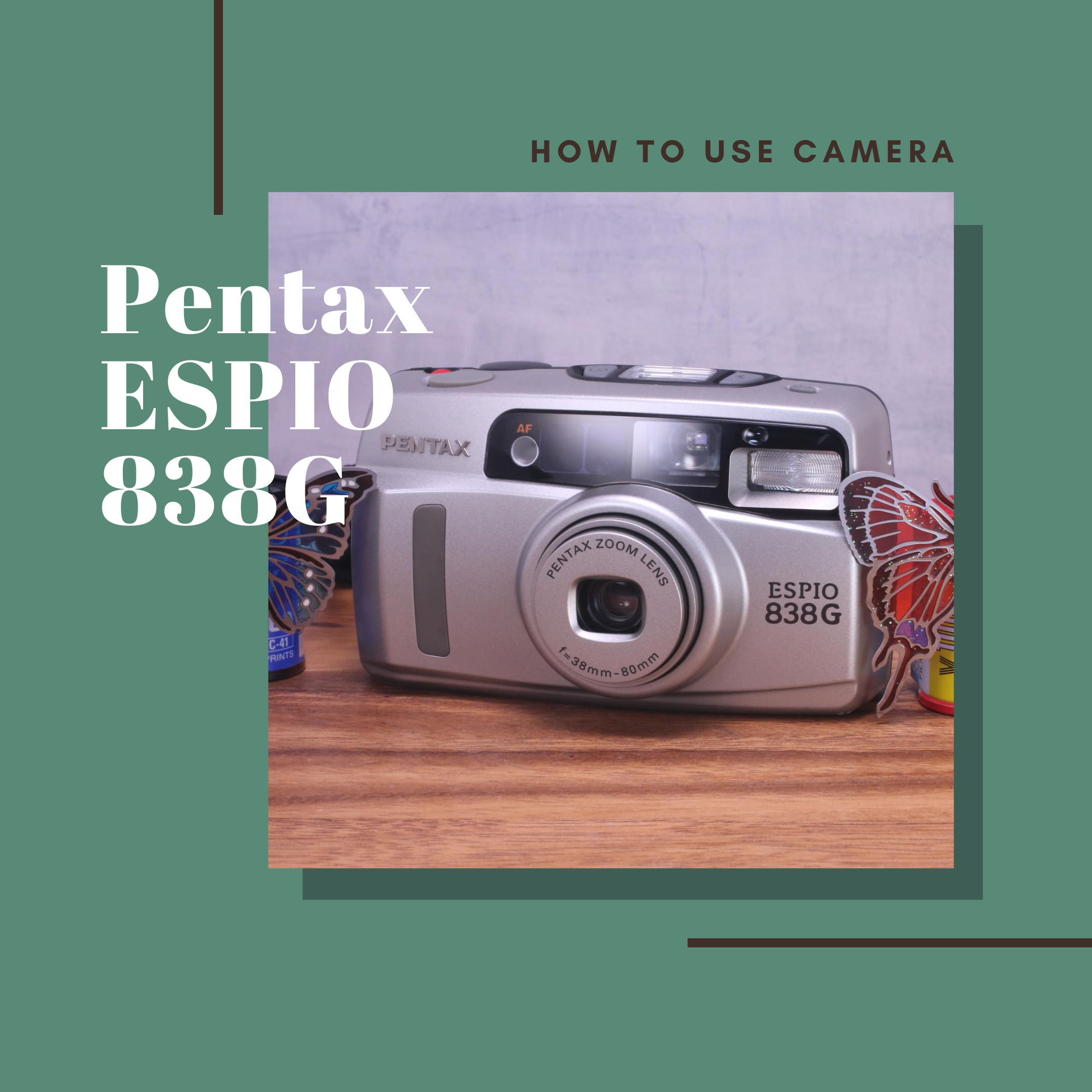 PENTAX ESPIO 838G の使い方 | Totte Me Camera