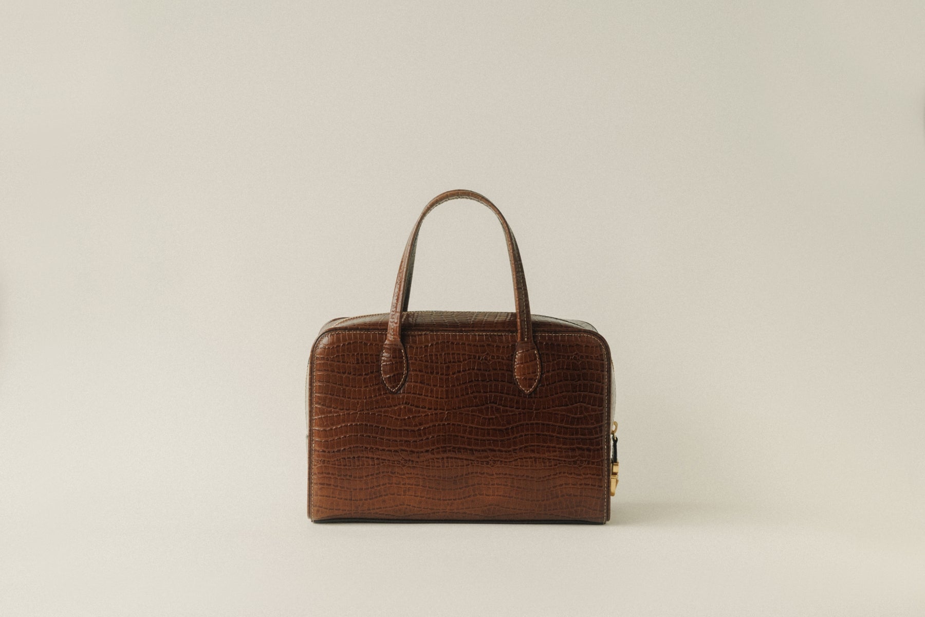 SAC LOQUET SMALL CROCO BROWN – TOUT Y EST JP