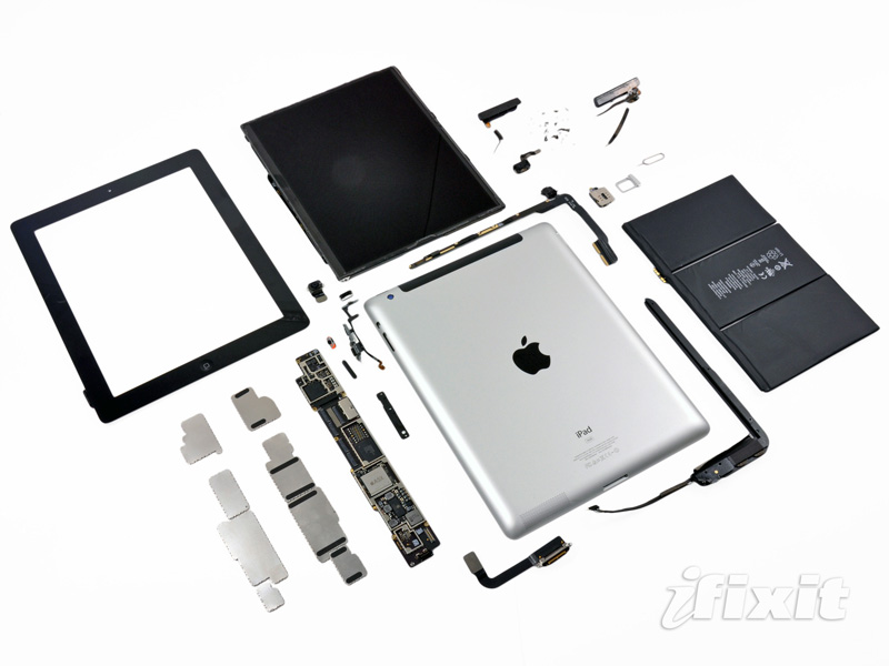 iFixit、「新しいiPad」の分解写真を公開〜バッテリーが70%大型化