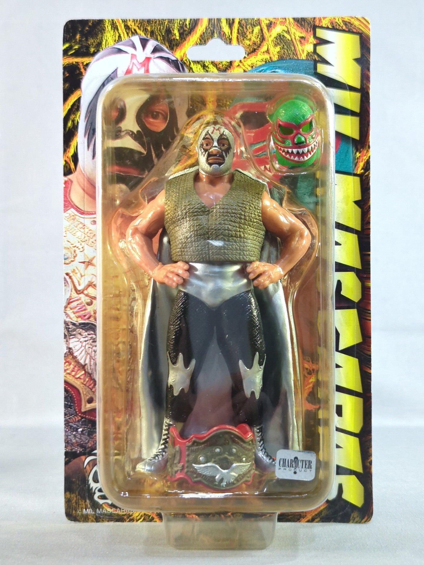 ミル・マスカラスフィギュア（サイン入り） ミル・マスカラス