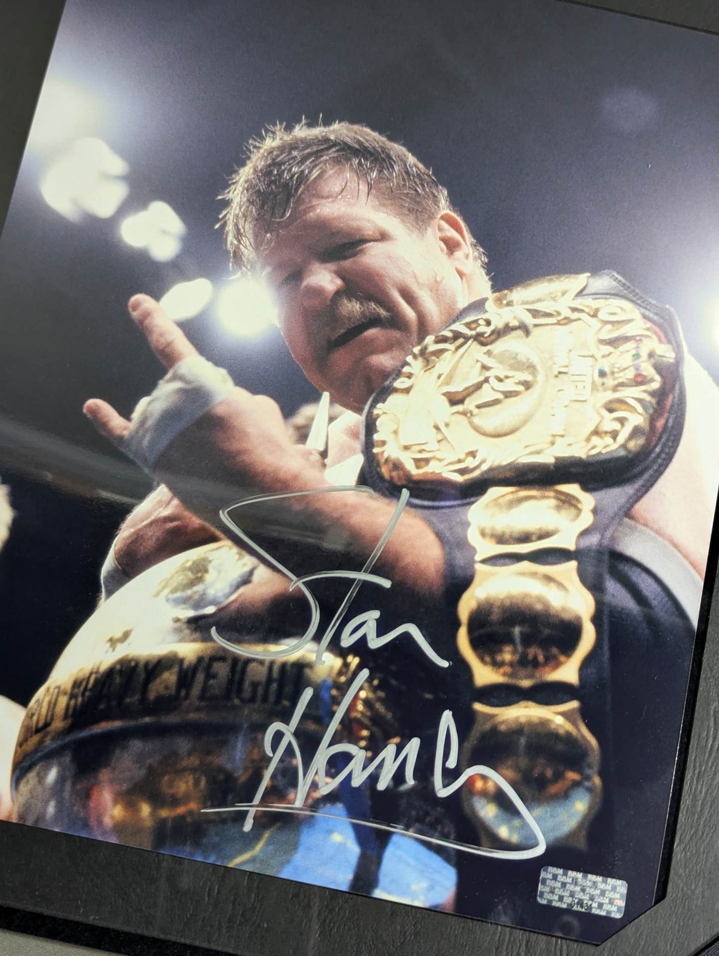 ☆28/50 BBM Authentic Collection☆ スタン・ハンセン 直筆サイン入り