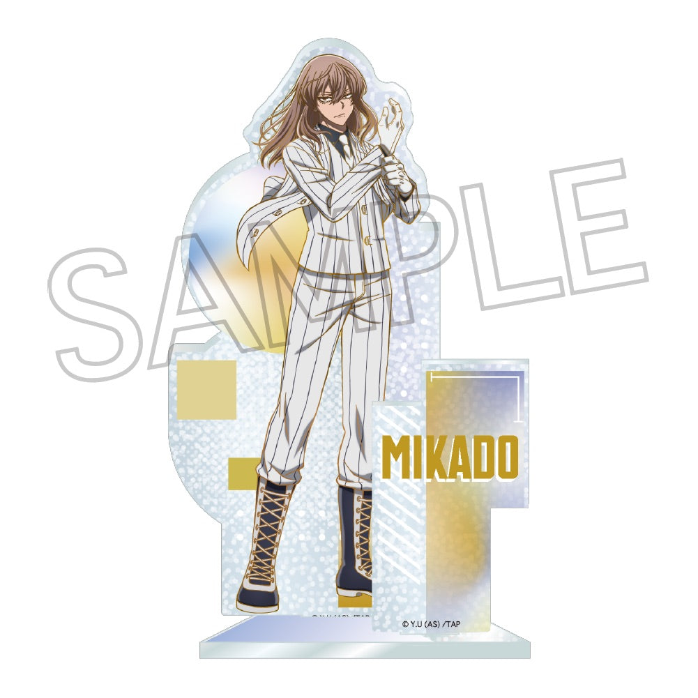 天使と悪魔 箔押し缶バッジ 無陀野無人｜TVアニメ『桃源暗鬼』公式