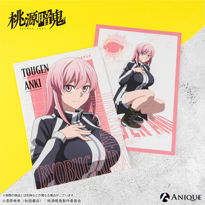 桃源暗鬼』描き起こしイラスト【ひと休み】屏風ヶ浦帆稀 ポストカード2