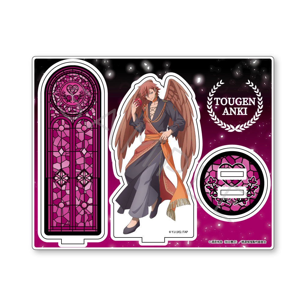 TVアニメ「桃源暗鬼」第4弾 ハート型缶バッジ CE (花魁坂京夜)｜TV