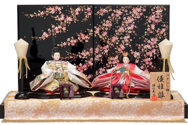 激レア アンティーク 雛人形 屏風 台座 ワイド インテリア 飾り