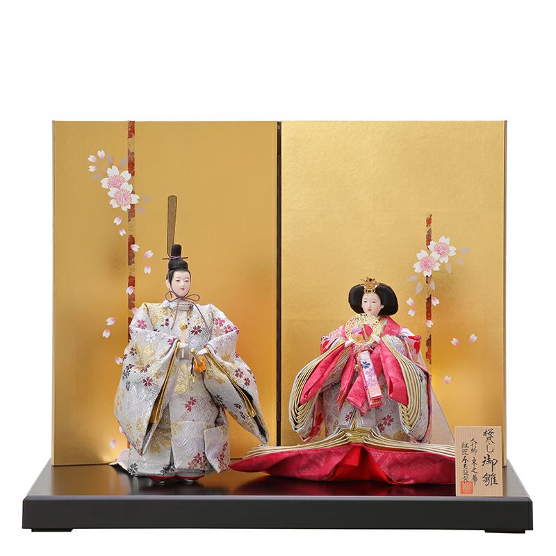 東玉の雛人形｜伝統美を彩る洗練の色「人形師：東之華」のお雛様